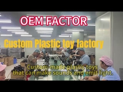 Изготовленные на заказ пластиковые игрушки, излучающие свет и звук