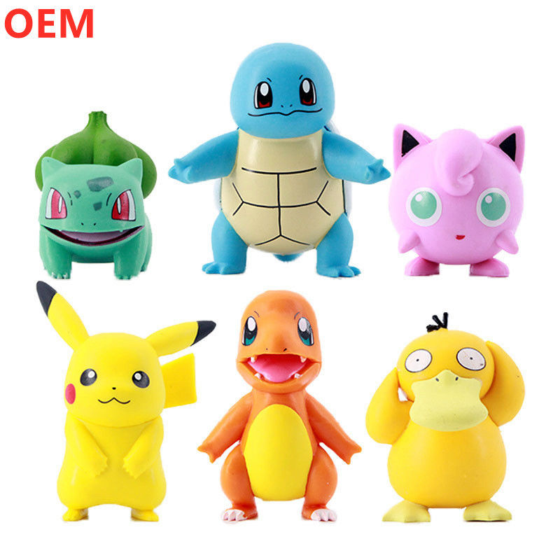 Коллекция 3d ПВХ модели фигурки мультфильма фигурки игрушки OEM пользовательские пластиковые фигурки мультфильма игрушки