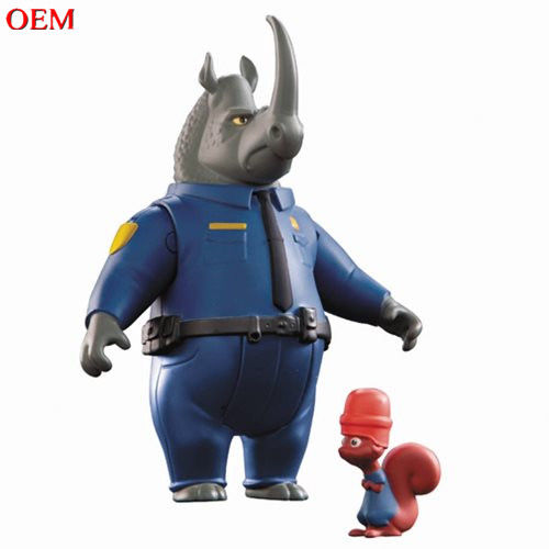 OEM мини-фигура мультфильм монстр охотник игрушка для детей пользование пластиковые модели животных игрушки