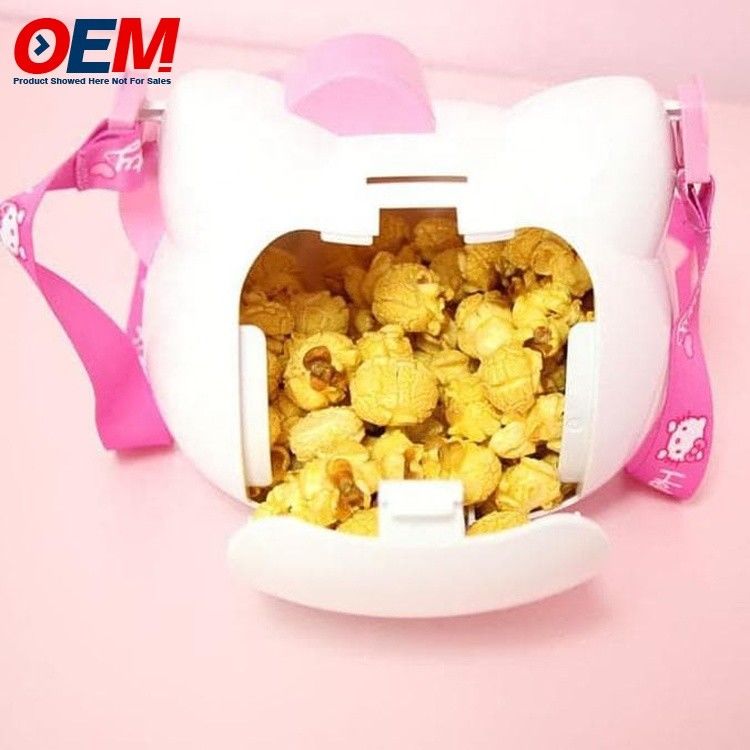 Качественный высокий милый пластиковый 3D фигура игрушка Popcorn ведро на Рождество