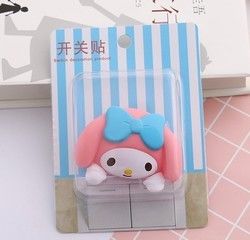 Kt Cat Мультипликационный переключатель крышка комната декор 3D наклейка переключателя на выходе наклейка на стену