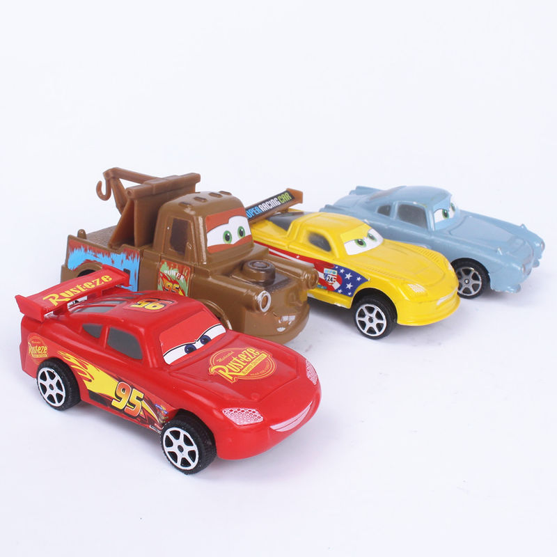 Производитель на заказ Мультфильм Pixar Cars Racing Series Джексон Шторм Крус Смоки 1:43 Сплавленный металл Соединение транспортное средство Игрушки Мальчик Малыш Gif