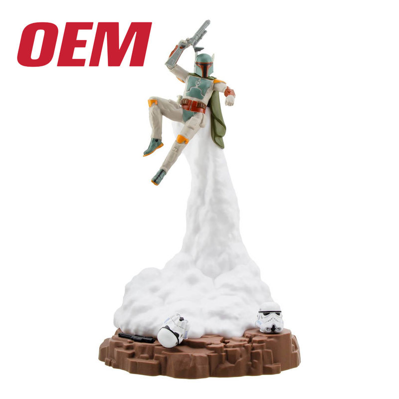 Игрушки с светодиодным освещением на заказ Игрушки с фильмами Оме Игрушки с персонажами Лампа из пластика для детей Игрушка со светом с музыкой и звуком