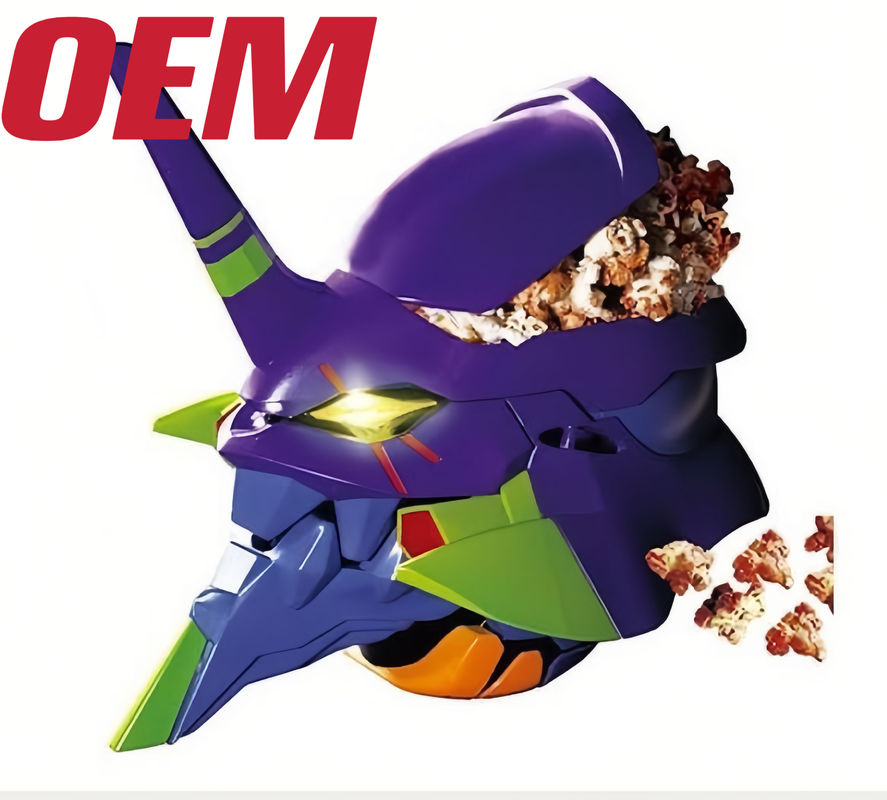 Специальный Light Up Popcorn Bucket OEM Popcorn Plastic Bucket Make Character Popcorn Bucket (Светочный ведро с попкорнами)