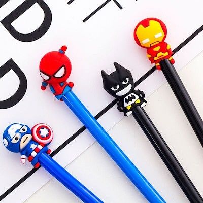 Настройка крутая 3D мультфильм фигура игрушка шариковой ручка голова топеры дети игрушка шариковой ручка