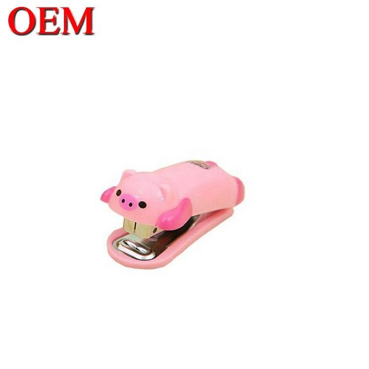 Пластиковая утка в мультфильмовой форме Office Stapler OEM Пластиковая игрушка для животных Школьная сцепка для студентов
