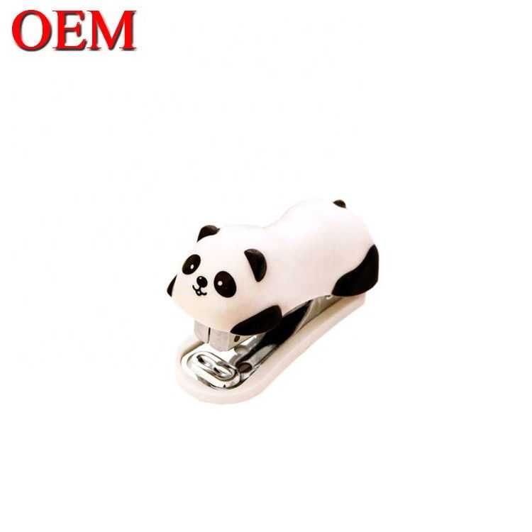 Пластиковая утка в мультфильмовой форме Office Stapler OEM Пластиковая игрушка для животных Школьная сцепка для студентов