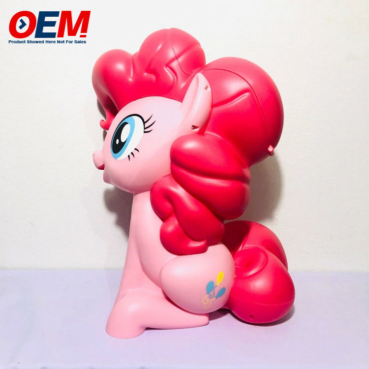 OEM дизайн пластиковый 3D мультфильм Popcorn Bucket / Unicorn Kawaii Popcorn Bucket