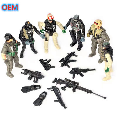 OEM 3d Joy Action Figure Игрушка на заказ Пластиковый солдатский персонаж Фигура Военная фигура