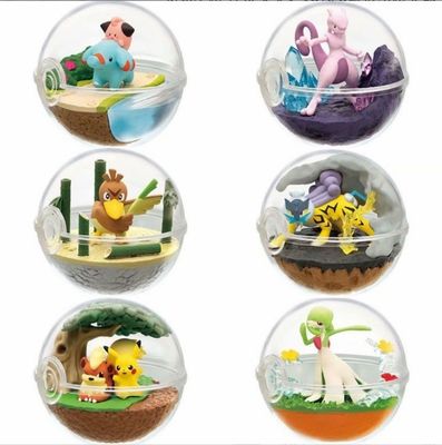 Фабрика на заказ 3D Новый дизайн Re-ment Террарий Pokeball Коллекционная игрушка