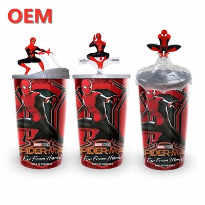 OEM Customized DC Straw Cup Cartoon Drink Cup Keychain аксессуары