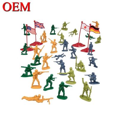 Custom Army Man OEM Soldiers Action Figurines Playing Set Военная пластиковая игрушечная фигура