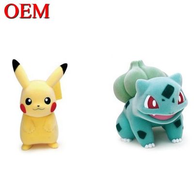 Настройка на заказ пластиковых игрушек для животных Mini PVC Blind Box Flocked Figures