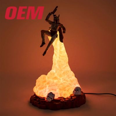 Игрушки с светодиодным освещением на заказ Игрушки с фильмами Оме Игрушки с персонажами Лампа из пластика для детей Игрушка со светом с музыкой и звуком