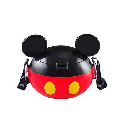 OEM пластиковый Minnie Candy Box контейнер для попкорна с нажатием на крышке безопасное для пищи ведро для попкорна