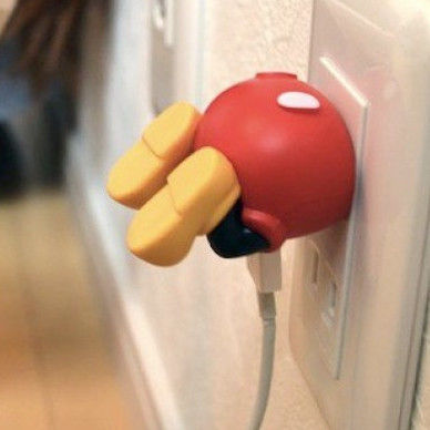 Милый USB настенный зарядное устройство для мобильного телефона USB фигурный зарядное устройство портативное однозарядное устройство