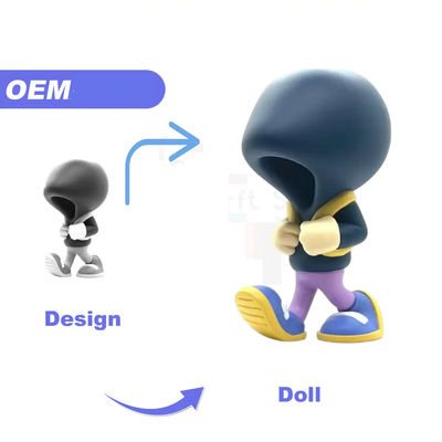 OEM на заказ 3D-печатные фигуры виниловые ПВХ игрушечные художественные фигуры настраиваемый дизайн